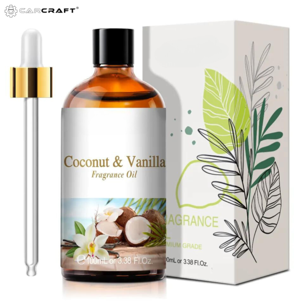 100ML Coconut & Vanilla Fragrance Oil Premium Quality Essential Oil